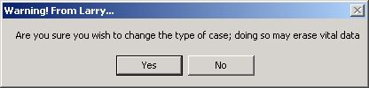 Yes/No Message Box